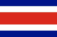 Flag_of_Costa_Rica Drapeau Costa Rica