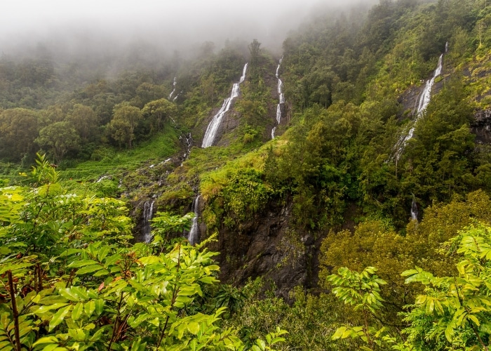 La Réunion - Cascade voile de la mariée