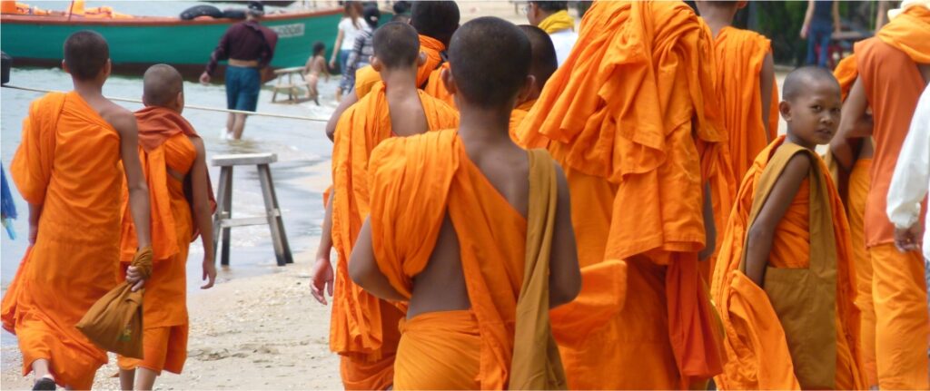 Guides touristiques au Cambodge