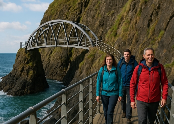 Irlande du Nord - Gobbins
