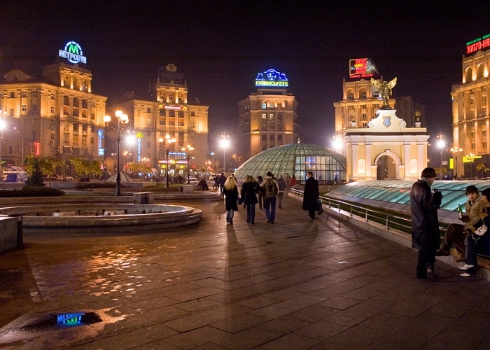Kiev - Place de l’Indépendance