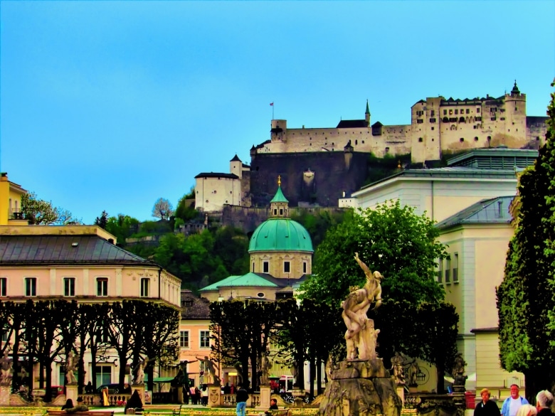 Salzbourg - Parc Mirabell