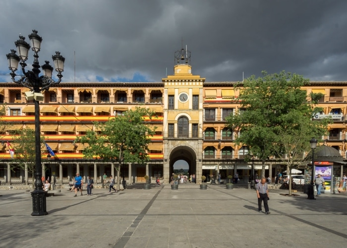 Tolède - place Zocodover