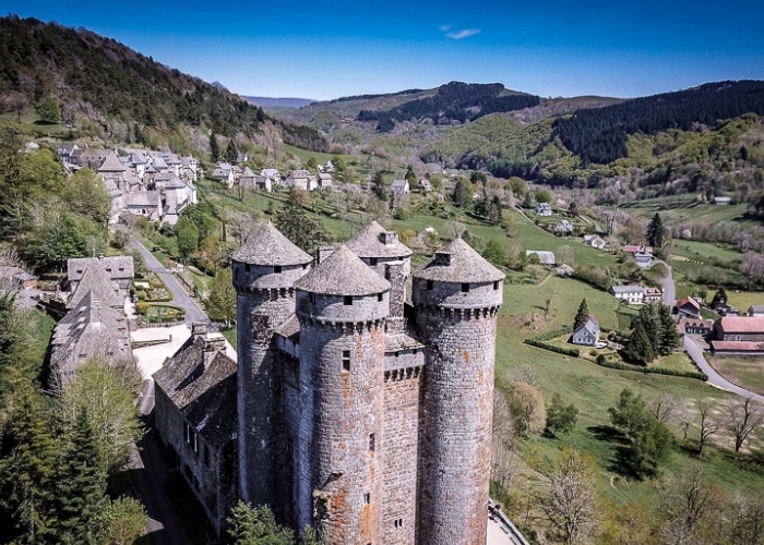 Auvergne - village de Tournemire