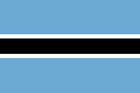 Drapeau Botswana