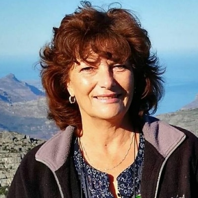 Brenda Dornbrack guide touristique en Afrique du Sud