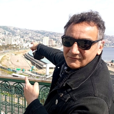 Leo Silva guide touristique à Valparaiso
