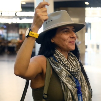Teresa Calado guide touristique aux Émirats Arabes Unis