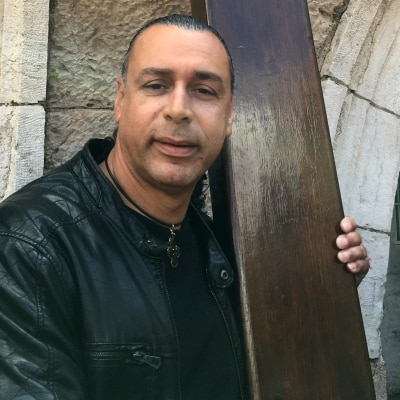 David MansourDaniel Bishara Sahwani accompagnateur de voyage en Israël