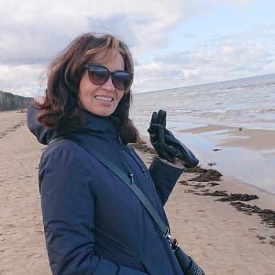 Lidya Gornostajeva guide accompagnatrice de voyage en Lettonie