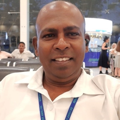 Ajith Wickramasinghe guide touristique au Sri Lanka
