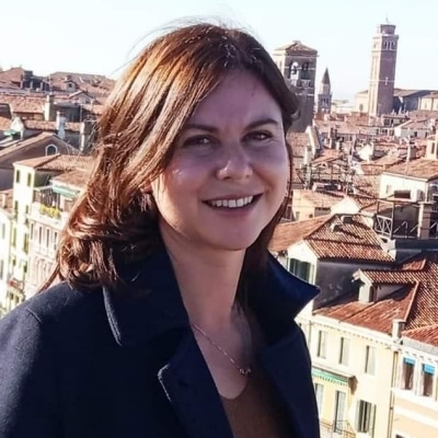 Argentina Diaconu guide touristique à Venise