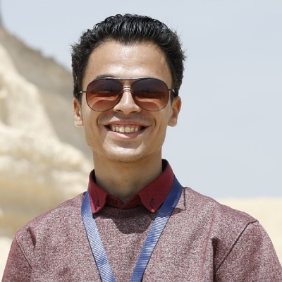Kerolos Gamal guide touristique en Egypte