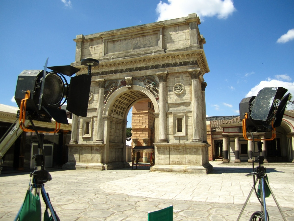 Visite Cinecitta à Rome Les décors