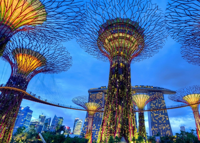 Singapour – Gardens by the Bay Singapour - Gardens by the Bay